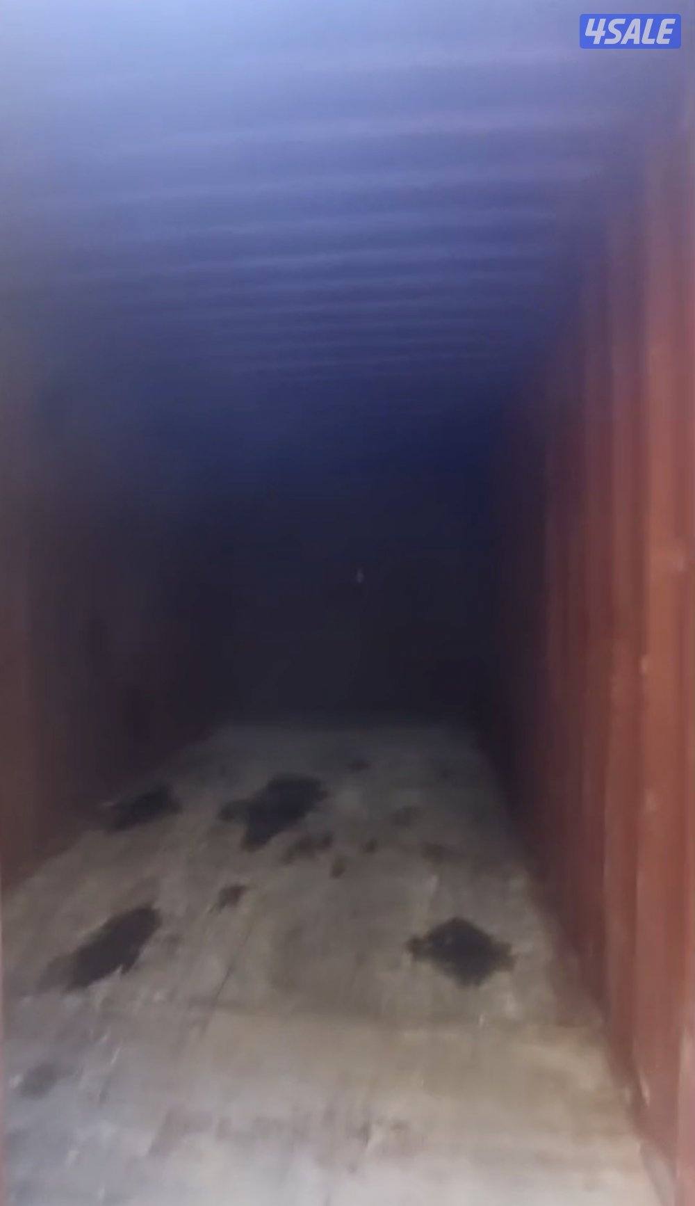 البيع كونتينر مستعمل  (٦ قدم ) نظيف جدا3