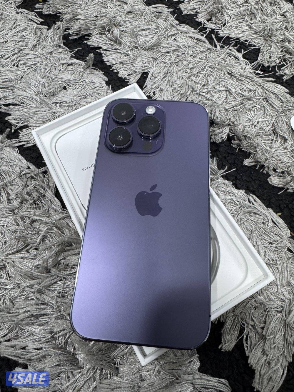 ايفون 14 برو 256 جيجا بحالة ممتازه ما فيه خدش2