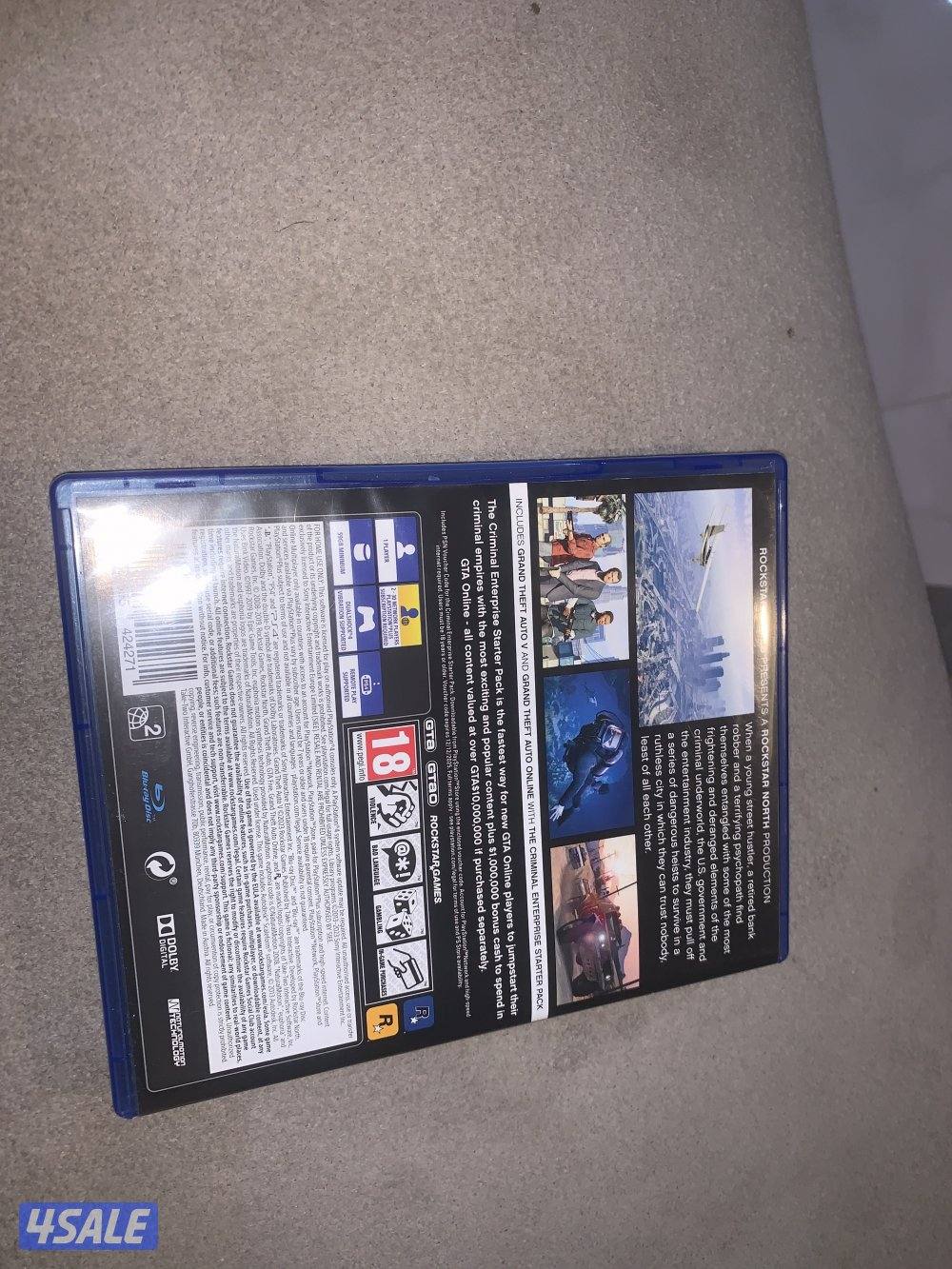 شريط قراند5 مستعمل شغال2