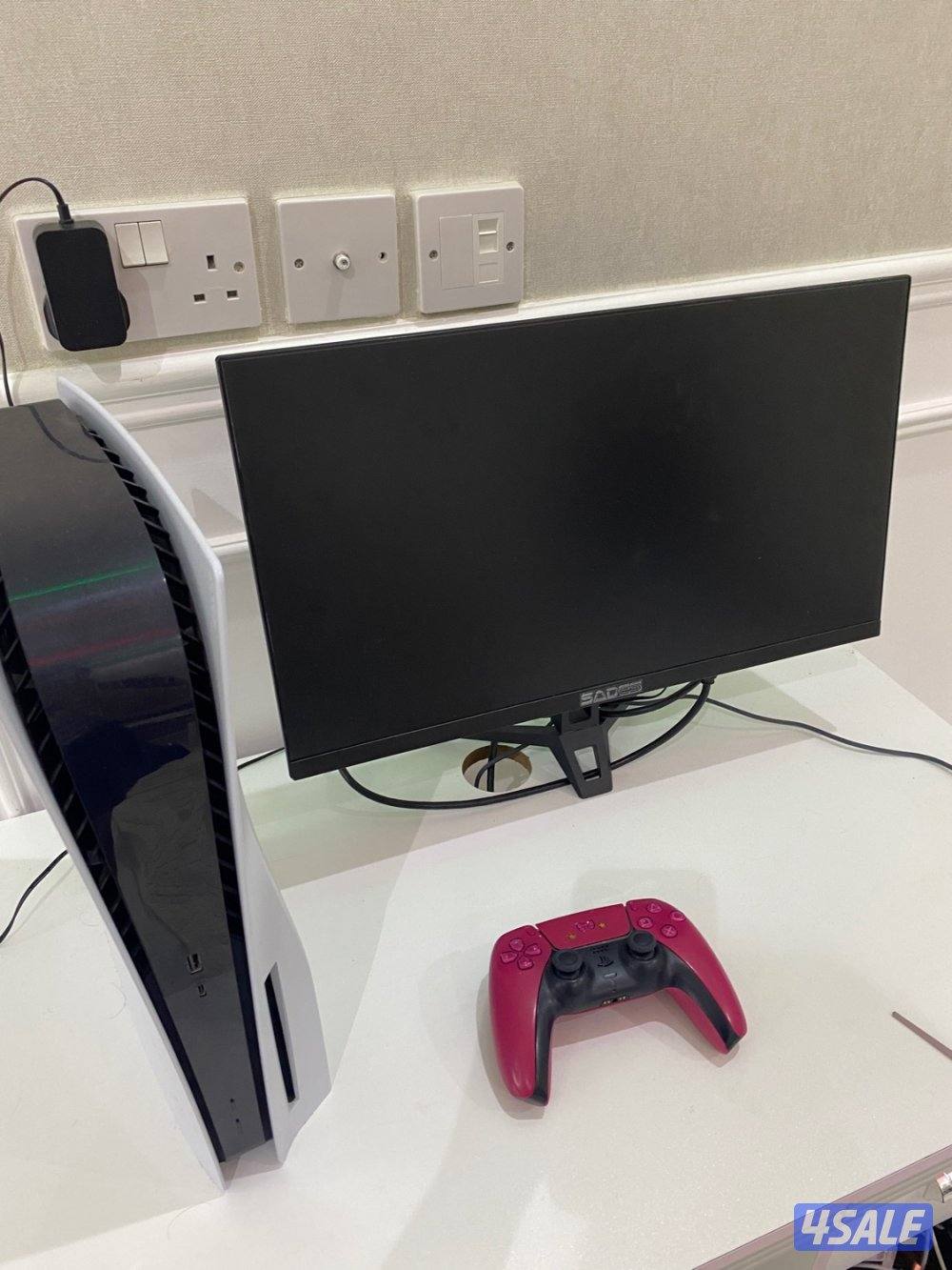 سوني فايف وشاشه قيمنق واستاند للسوني هدديه كله ب1100