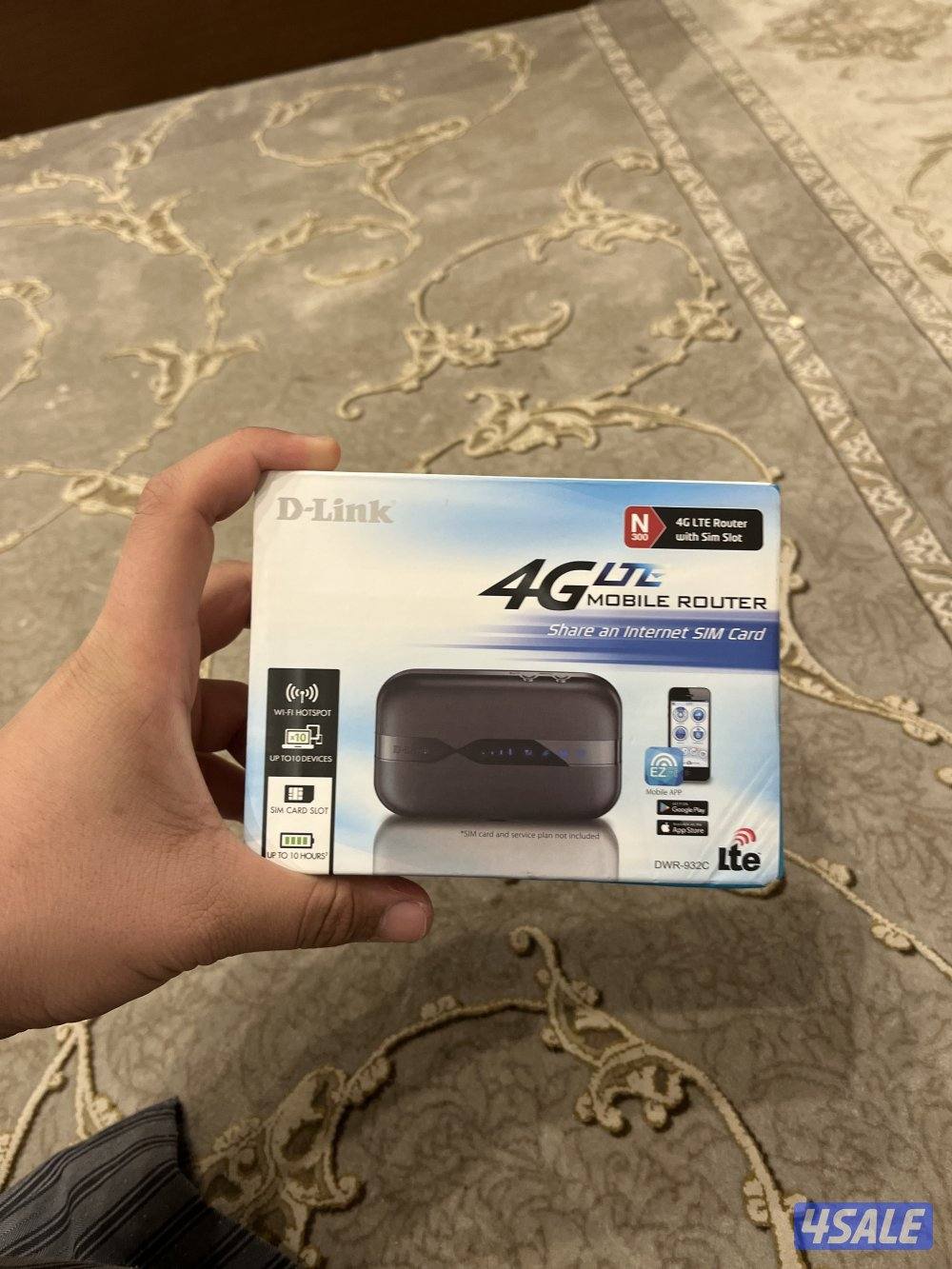 راوتر 4G LTE من D-Link  موديل DWR-932C جديد و غير مستعمل0