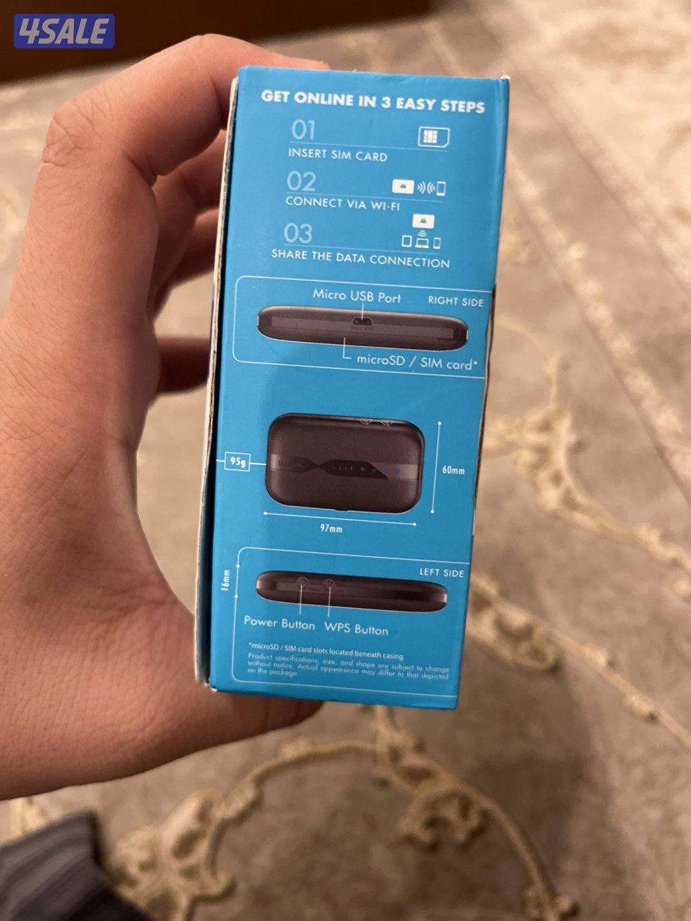 راوتر 4G LTE من D-Link  موديل DWR-932C جديد و غير مستعمل1