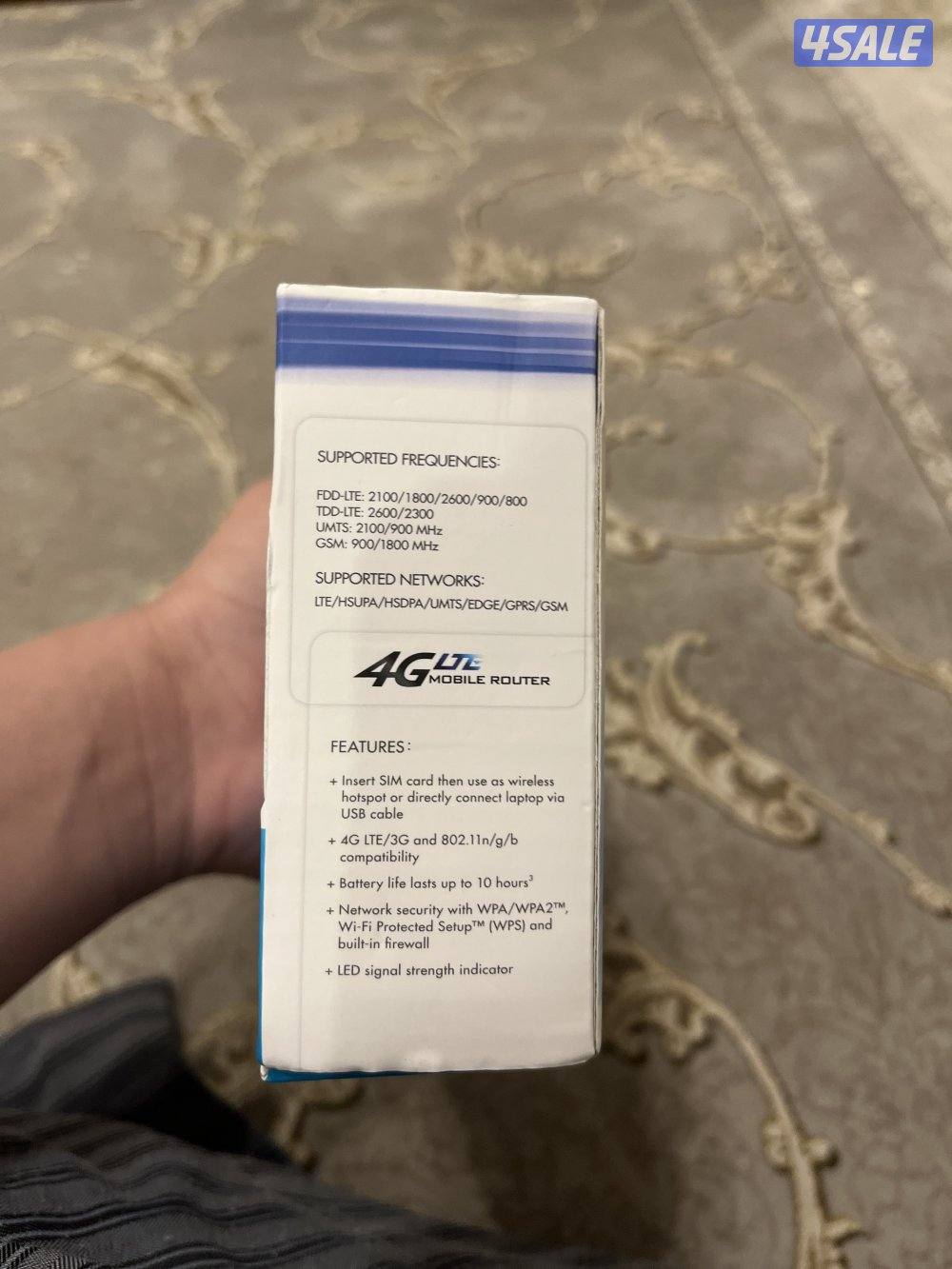 راوتر 4G LTE من D-Link  موديل DWR-932C جديد و غير مستعمل3