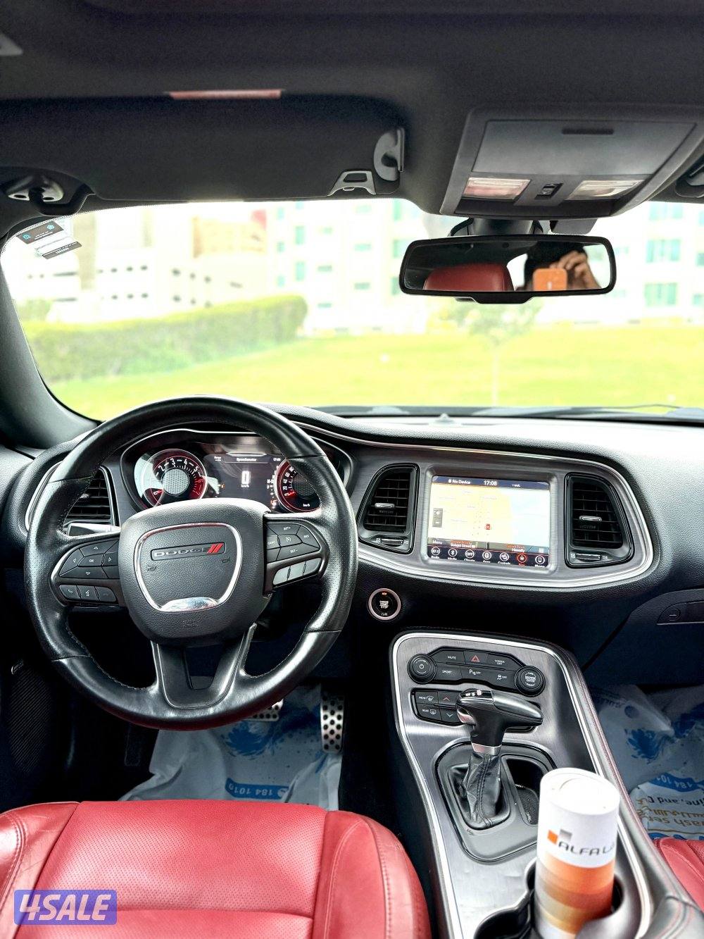 تشالنجر RT موديل 2018 صبغ الوكالة 8 سلندر كامل المواصفات  شرط الفحص15