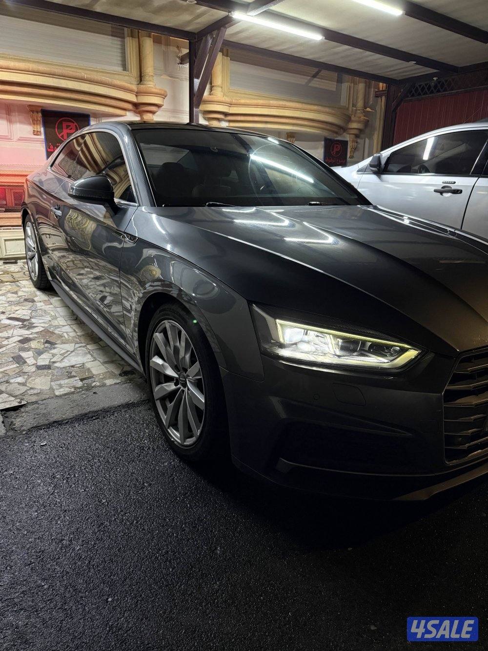 اودي A5 sline صبغ الوكاله بالكامل شرط الفحص بالكامل1