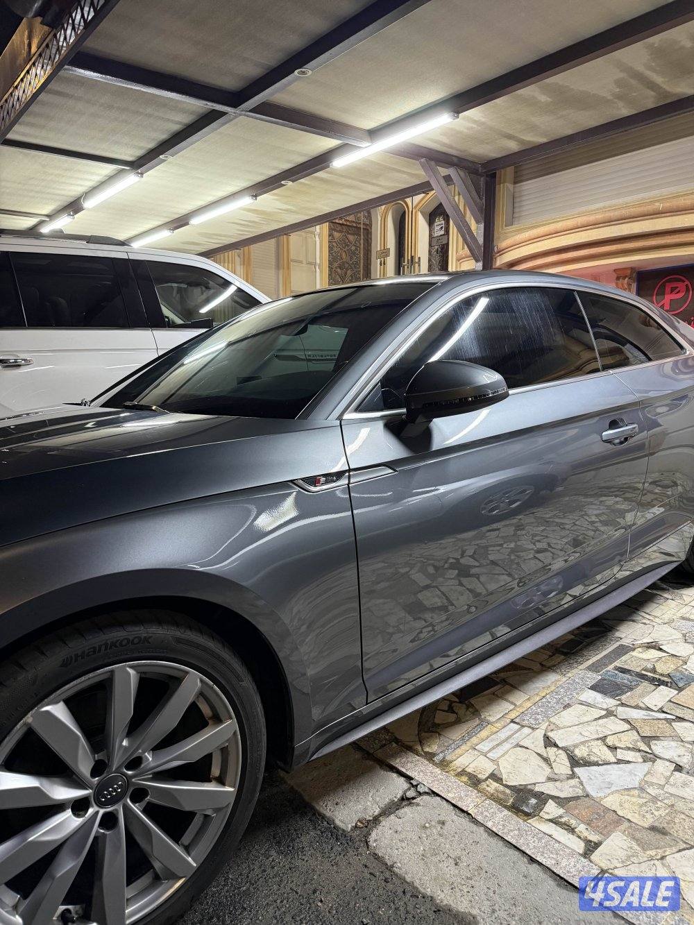 اودي A5 sline صبغ الوكاله بالكامل شرط الفحص بالكامل2