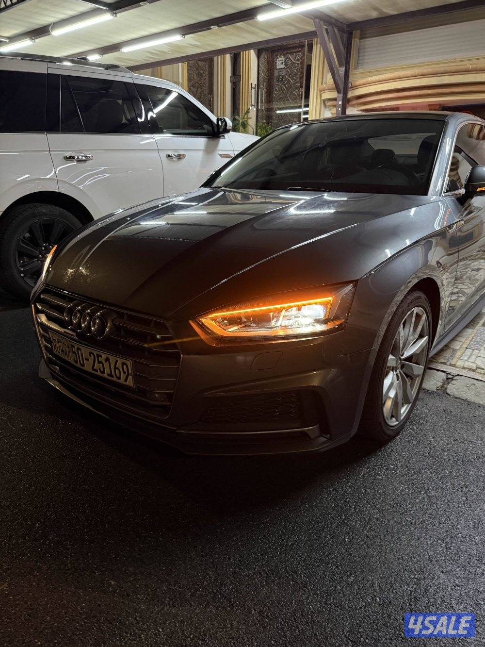 اودي A5 sline صبغ الوكاله بالكامل شرط الفحص بالكامل4