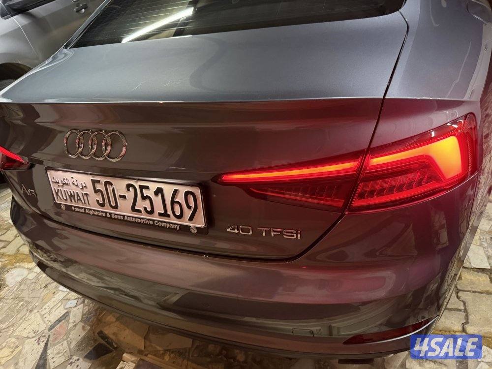 اودي A5 sline صبغ الوكاله بالكامل شرط الفحص بالكامل5