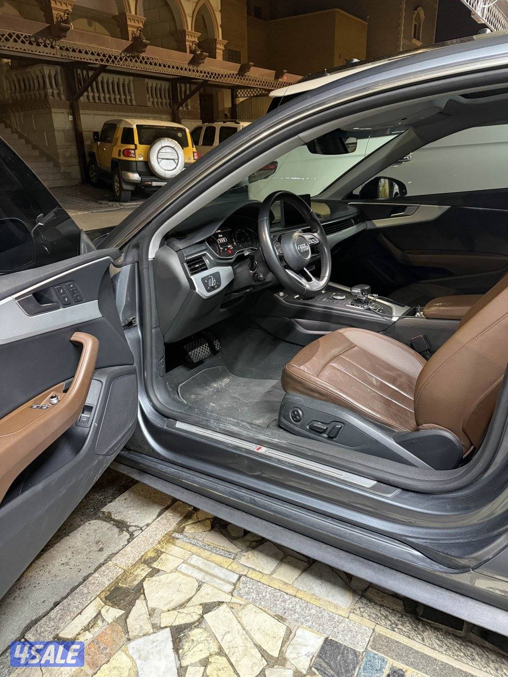 اودي A5 sline صبغ الوكاله بالكامل شرط الفحص بالكامل9