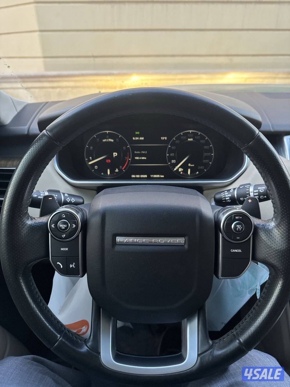 رنج سبورت ESH موديل 2016 عداد 114 فقط4