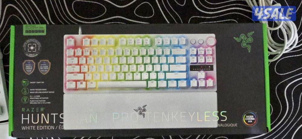 RAZER HUNTSMAN V3 PRO TKL WHITE EDITION0