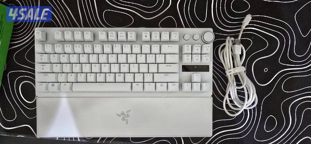RAZER HUNTSMAN V3 PRO TKL WHITE EDITION1