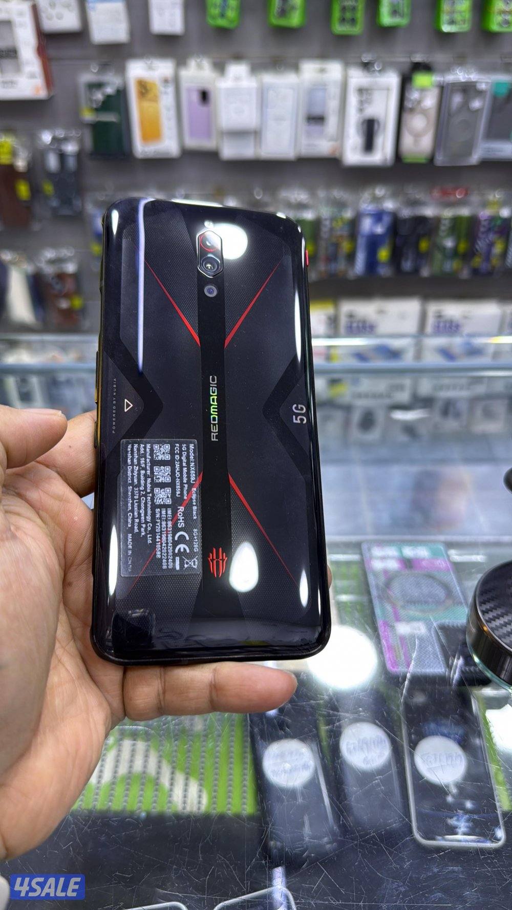 redmagic 5g 128gb Black color0
