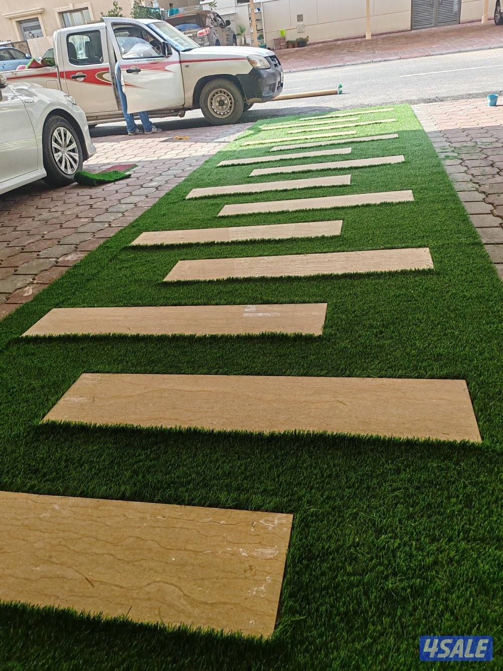 مبيعات ثيل طبيعي وصناعي والسياج التركي وبديل الخشب4