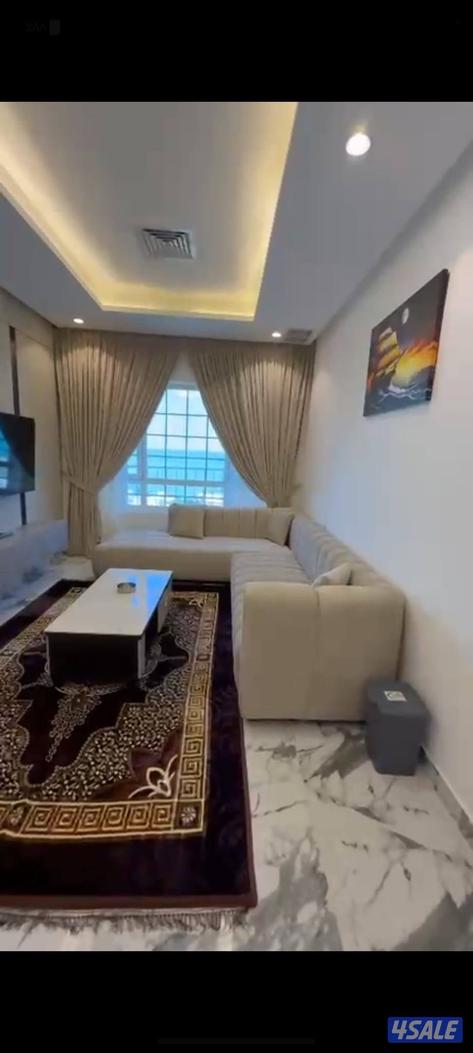 للإيجار شقق مفروشه يومي فيو على البحرالشعب البحري0