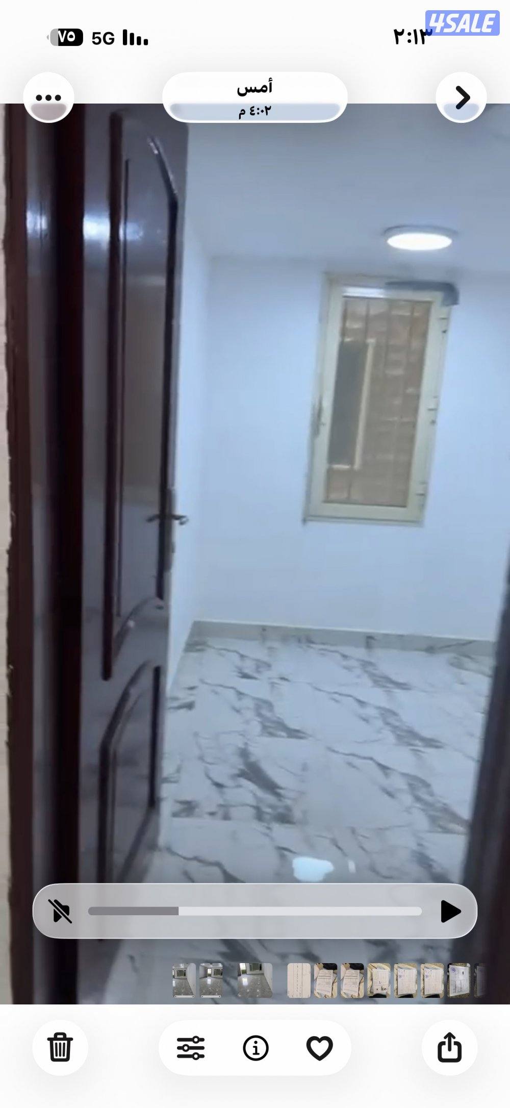 للإيجار شقه فاخره ٣ غرف و٣ حمام وغرفه خاد مطبخ وصاله كبيره بجوار جمعية2