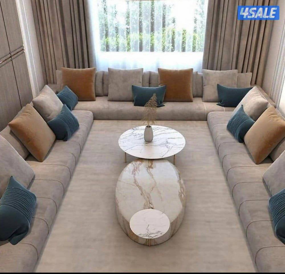 تفصال وتنجيد جميع الموديلات حسب الطلب اسفنج البغلي ستائر وفيفي ورول15