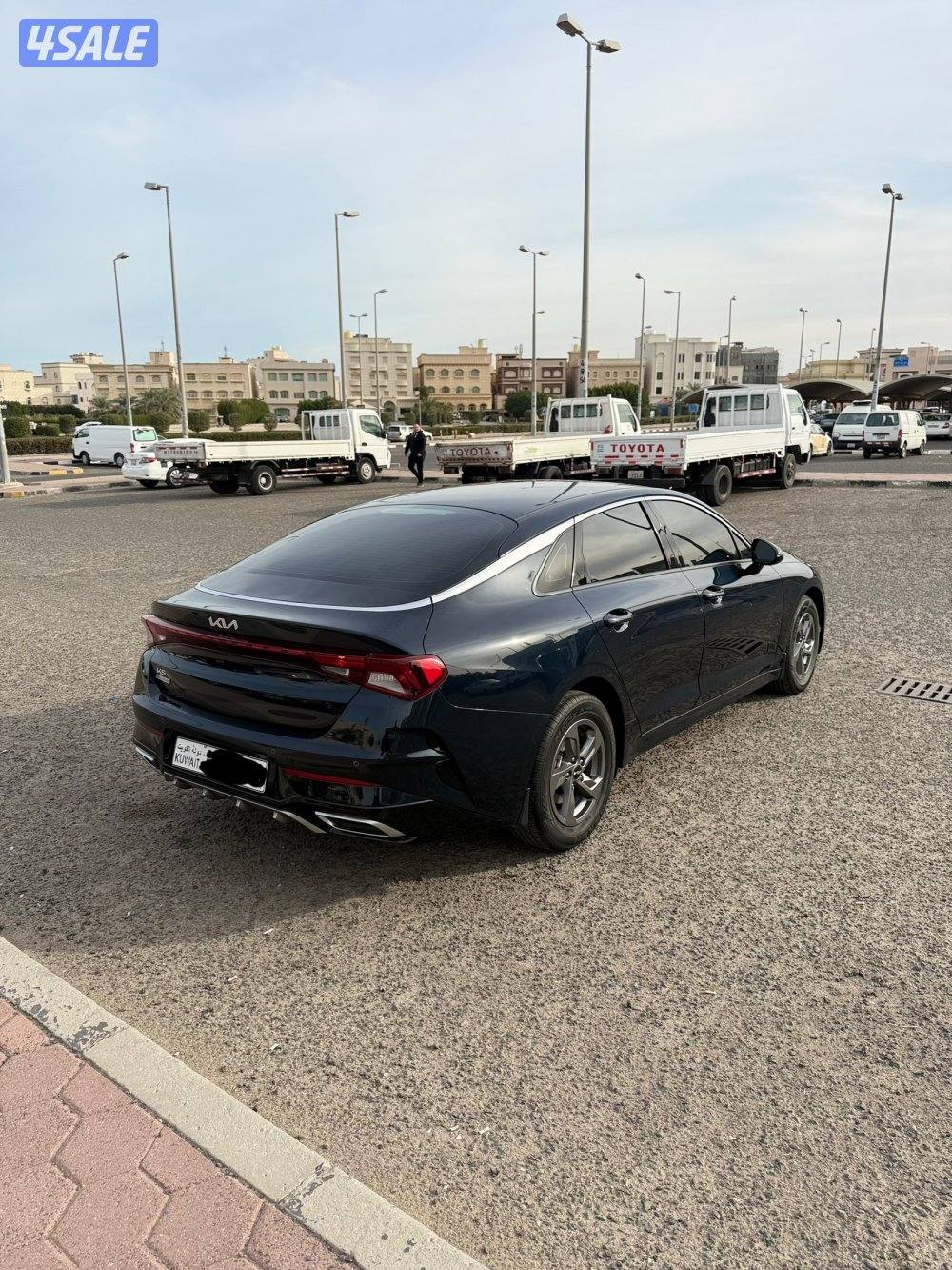 للبيع كيا k5 صبغ الوكالة4