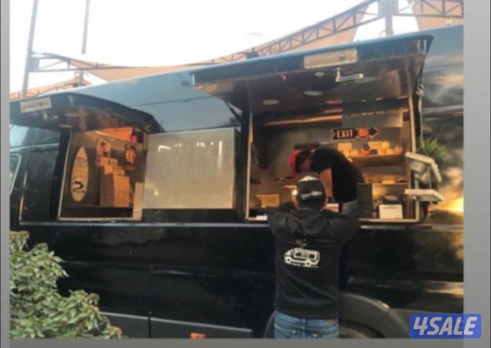 للبيع بوكس بيجو مجهزة بالكامل للمأكولات الخفيفة تصلح لمطعم بيرجر8