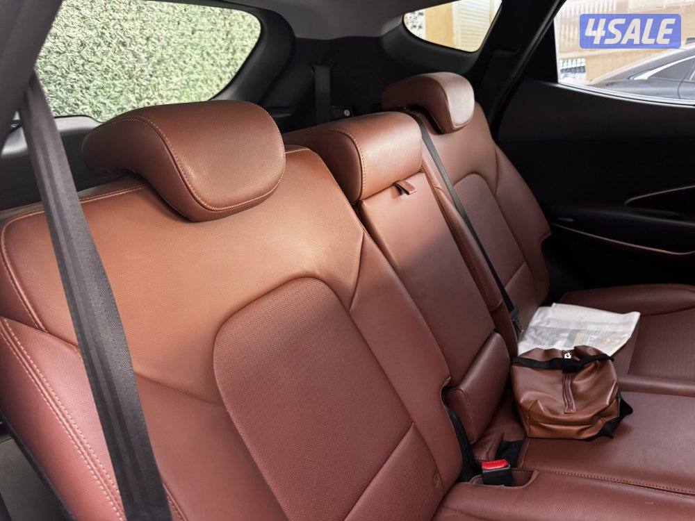 هيونداي سانتافي 2013 كامل المواصفات الدرجة الاولي اللون ابيض4