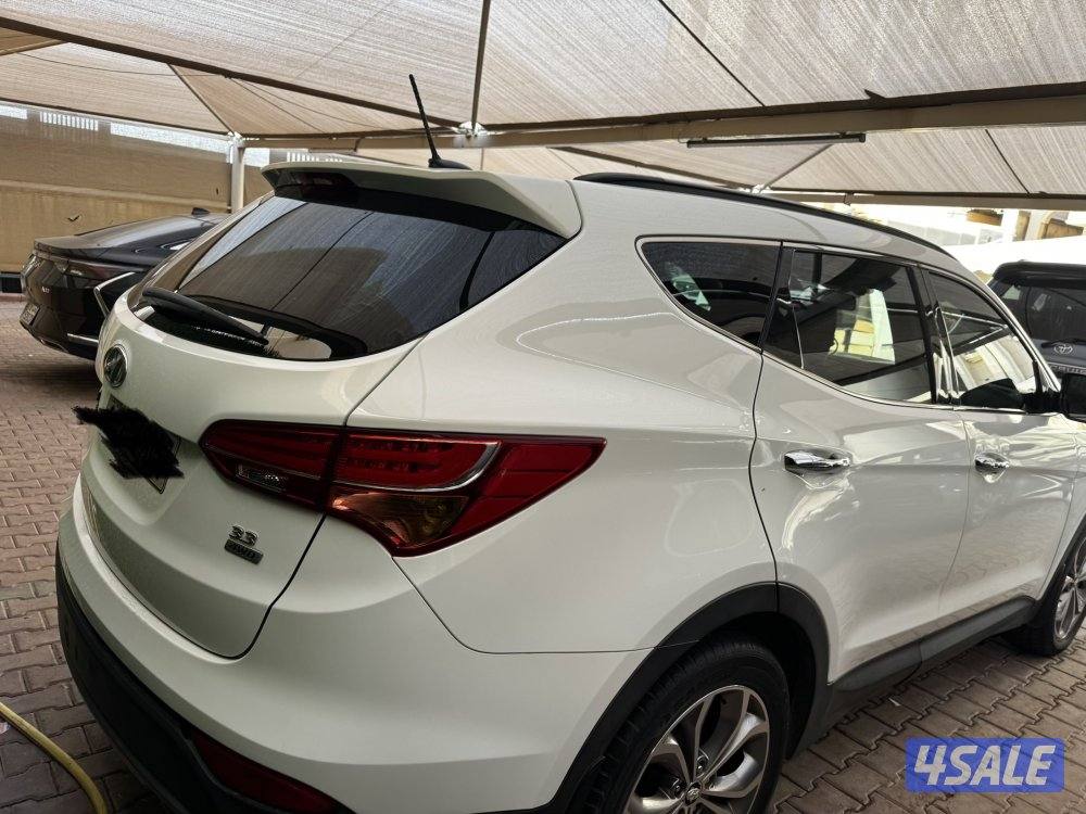 هيونداي سانتافي 2013 كامل المواصفات الدرجة الاولي اللون ابيض5