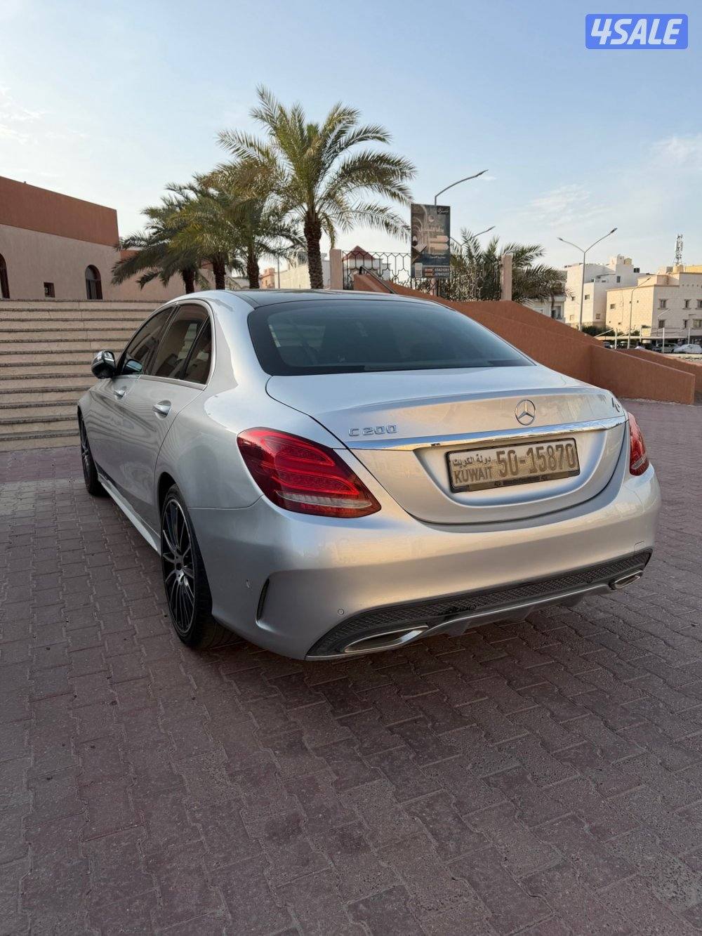 Mercedes C200 AMG Silver 20161