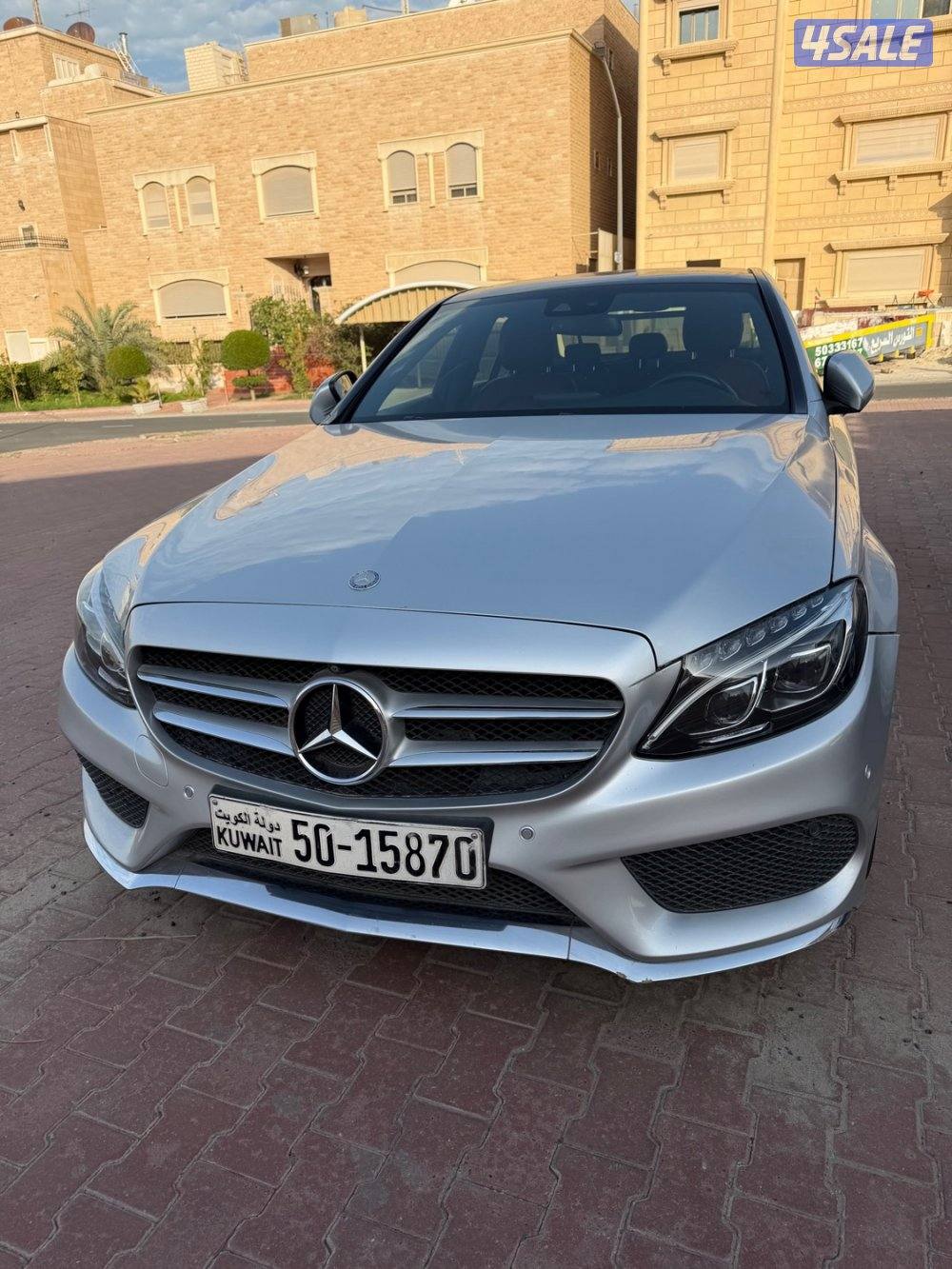 Mercedes C200 AMG Silver 20162