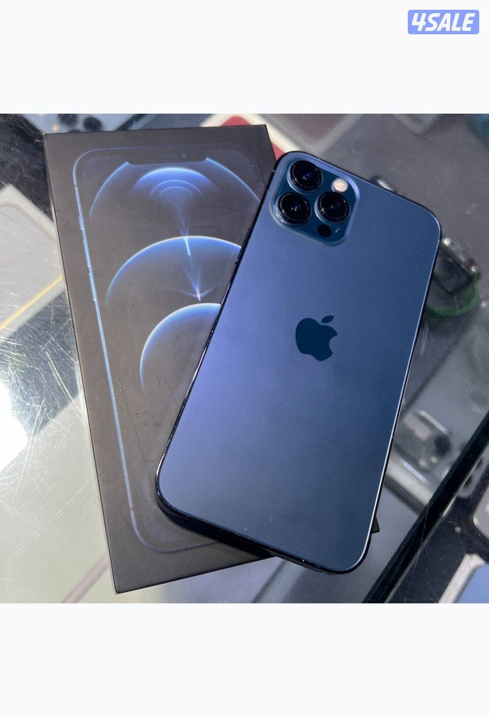 ايفون 12 برو ماكس 128 جيجا بالكرتون0