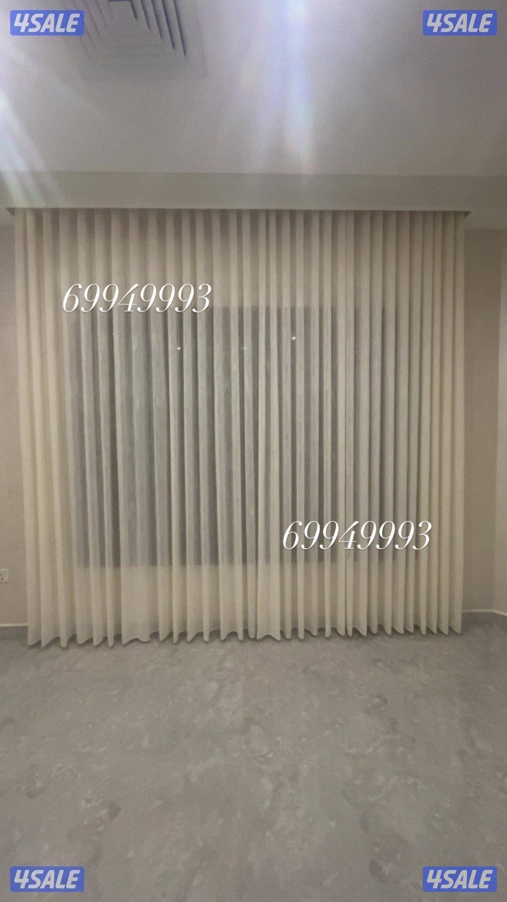 ‏تفصال ستائر ويفي لنن رول  جميع انواع الستاير3