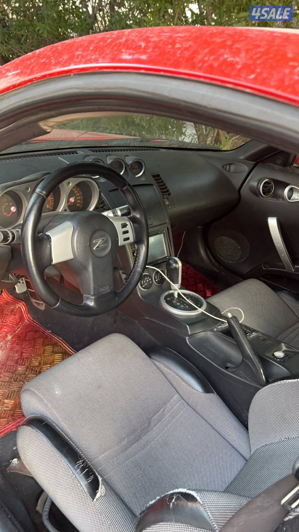 للبيع زد 350 موديل 2004 تماتيك السياره تليفون 6649-65662