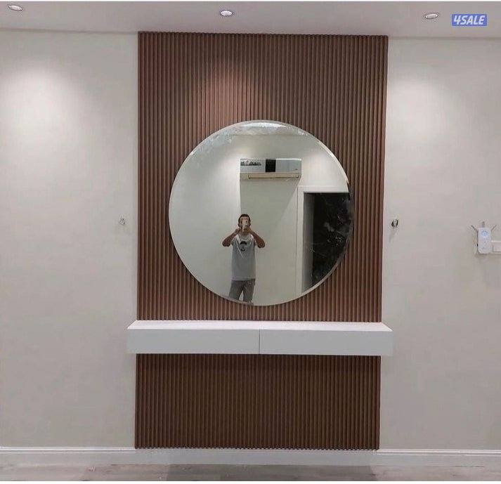 ديكورات ورق جدران بديل خشب بديل شيبورد تركيب باركيه صبغ اصباغ براويز👌13