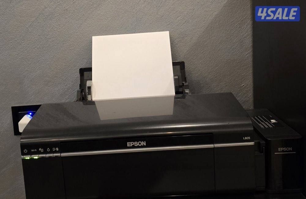 للبيع طابعه ايبسون l805 epson printer0