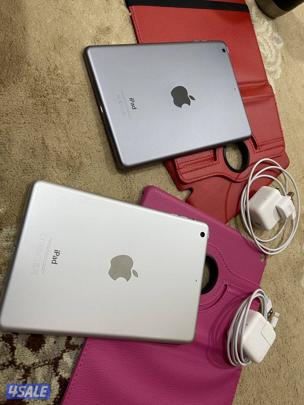 ايبادين ابل ميني 3و 2 نظاف وشغالين تمام 128 قيقا و64 قيقا مع كفرات1