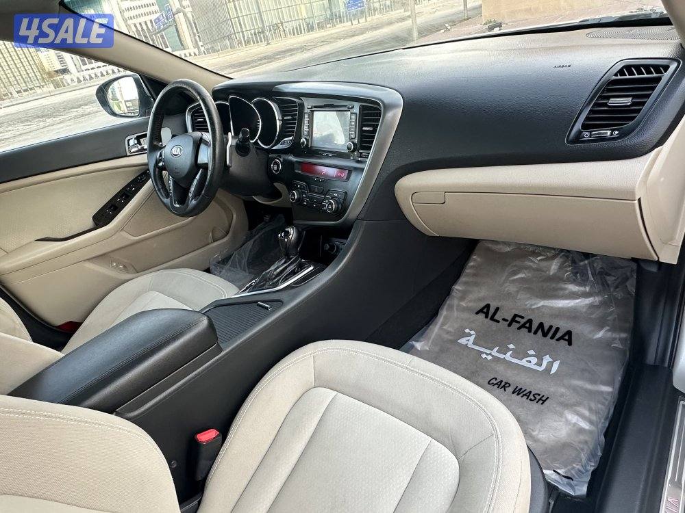 كيا اوبتيما_موديل 2013_صبغ الوكالة_المالك الأول_عداد 67 Km فقط8