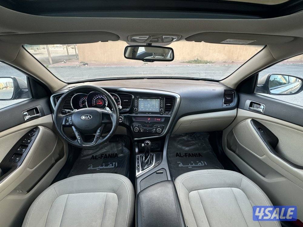 كيا اوبتيما_موديل 2013_صبغ الوكالة_المالك الأول_عداد 67 Km فقط11