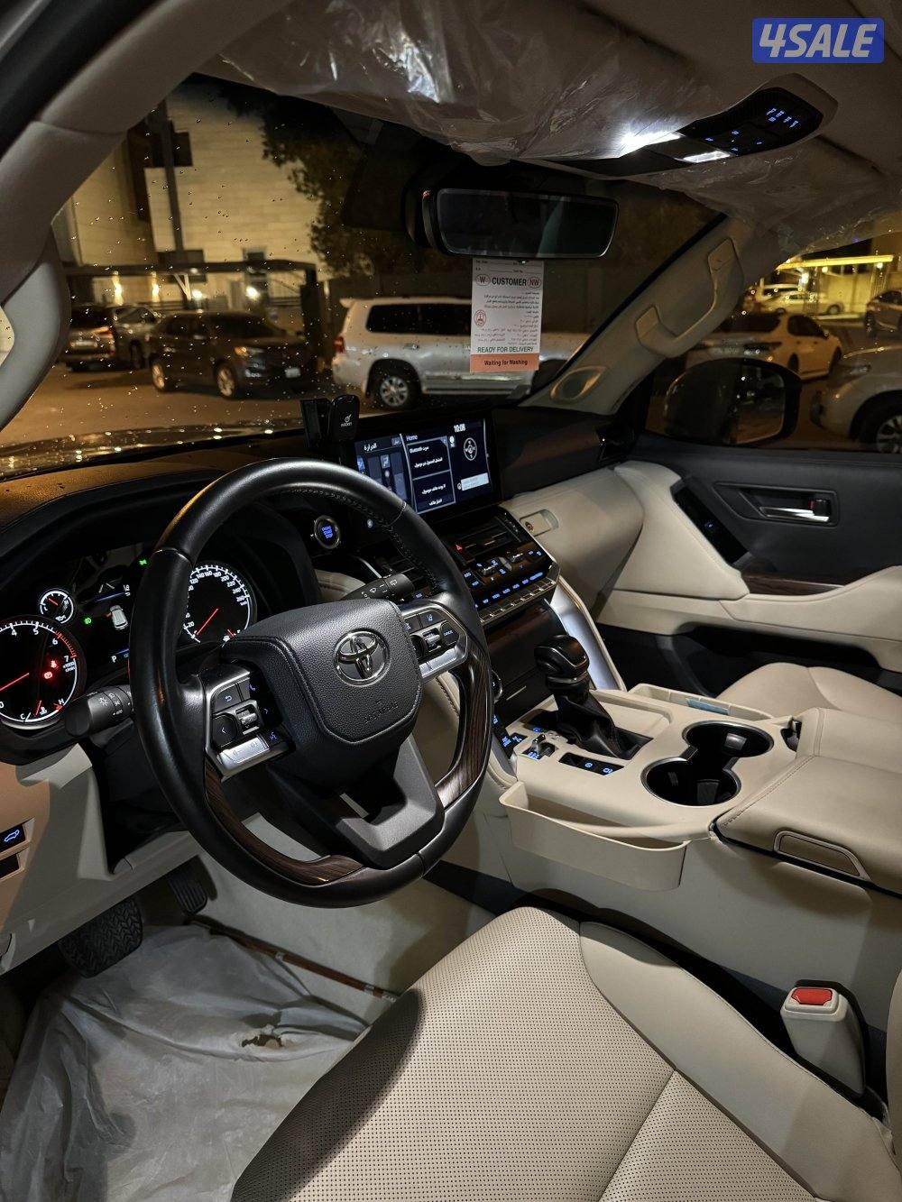 للبيع لاند كروزر موديل 2024 ماشي 54 الف7