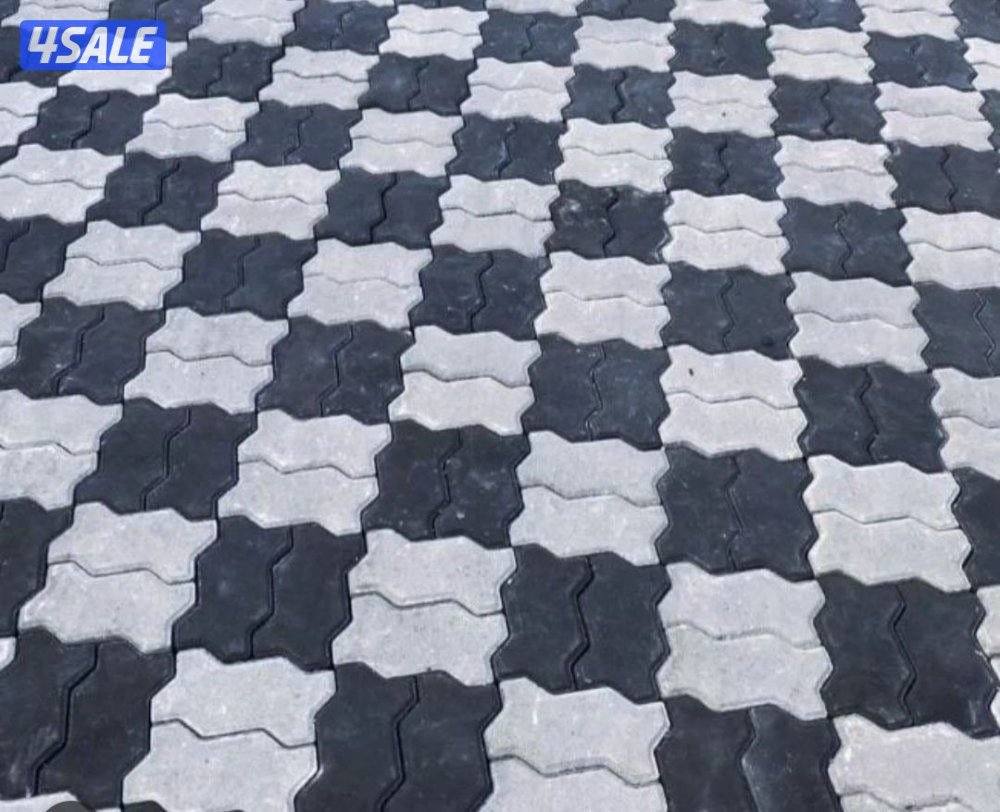 تركيب جميع انواع البلاط المتداخل ثيل صناعي صب موذاييك ارضيات جلي وتلمي7