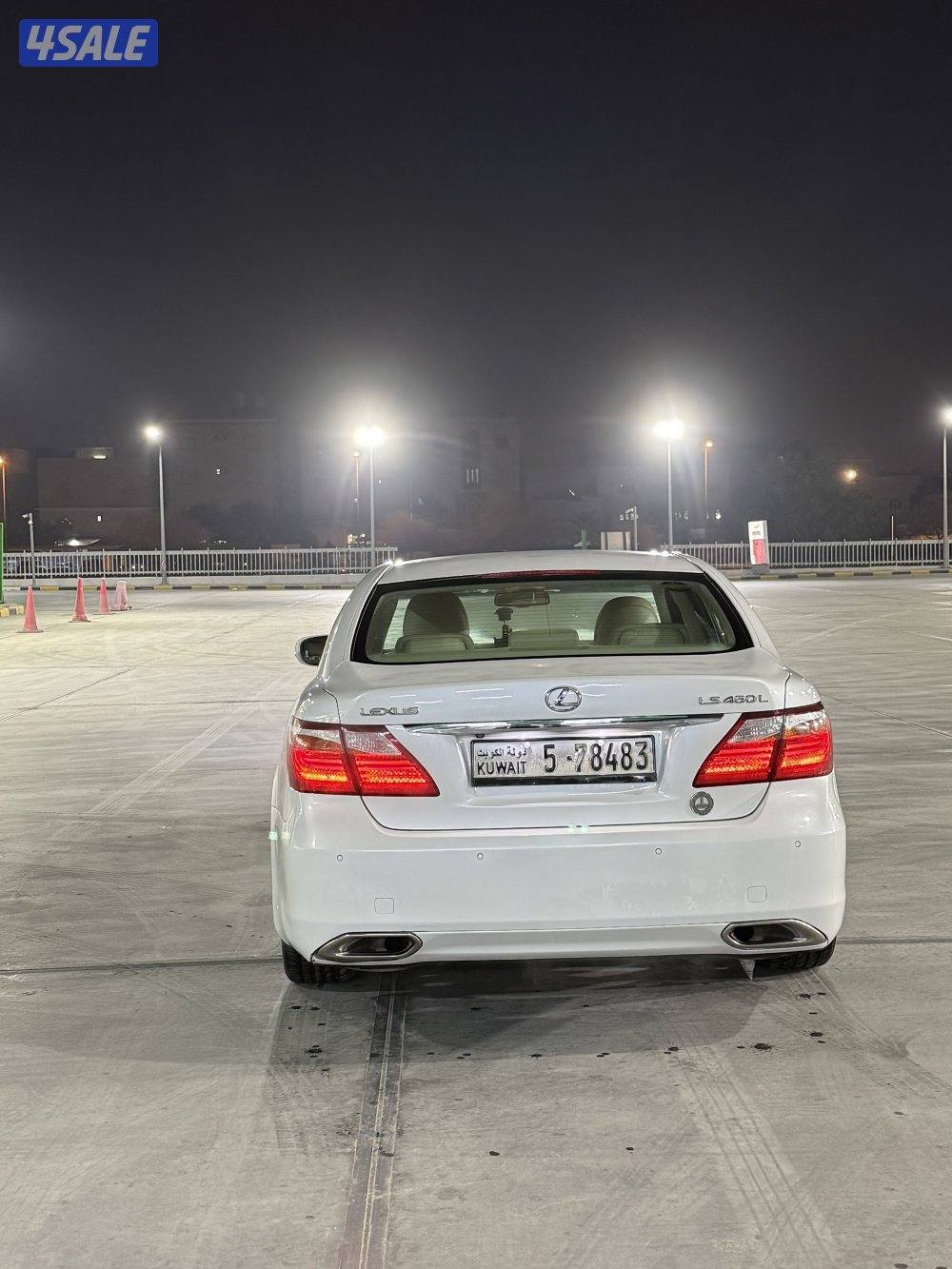 لكزس ( LS460 ) لارج لون ابيض7