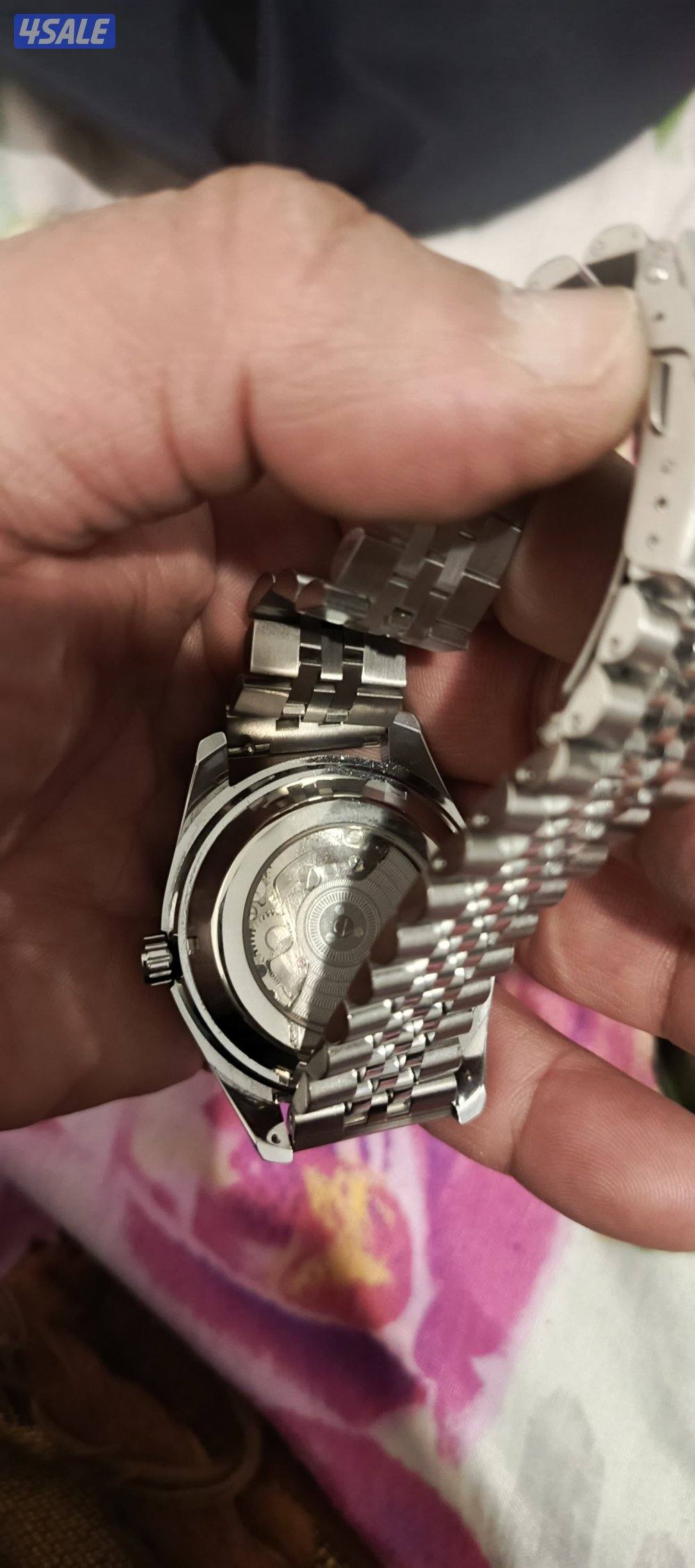 ساعة رجالي اتوماتيك جديد غير مستعمل نهائي0