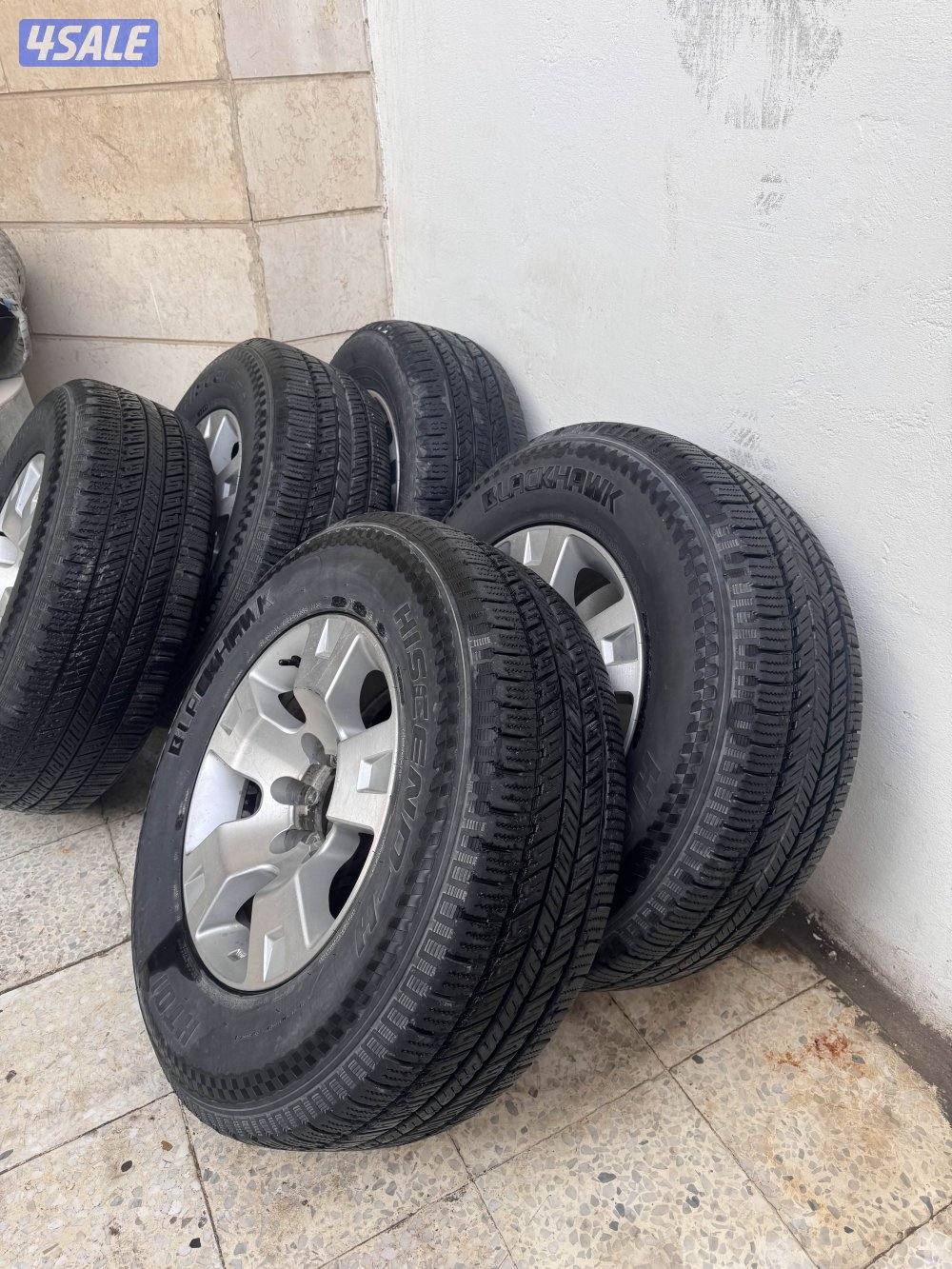 للبيع 5 رنقات فتك حجم 17 انش1