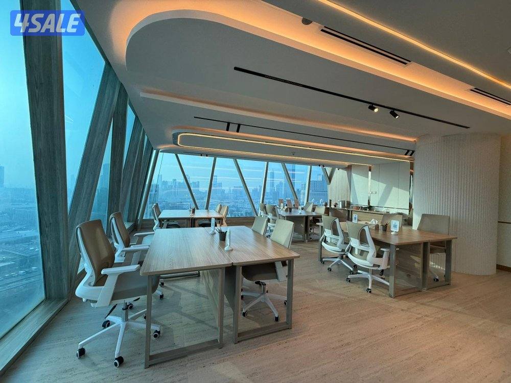 دور للايجار ف برج التجاريه رقم الالي واحد ولكن دور شي مرتب اطلاله5