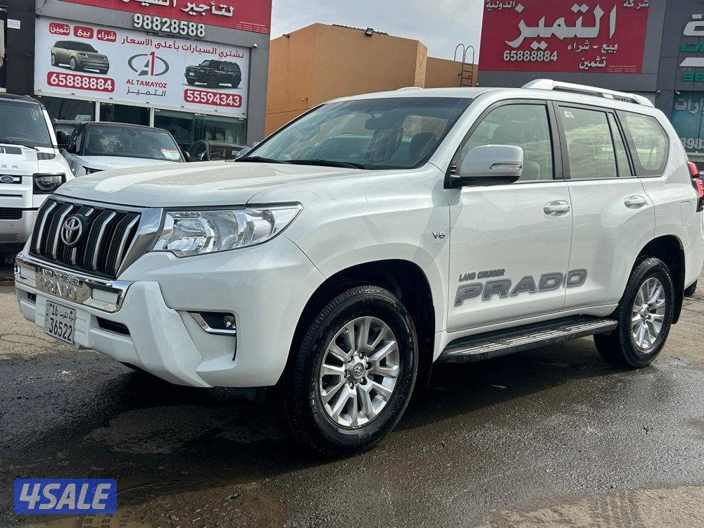 تويوتا لاند كروزر برادو TX.L موديل 2019 ماشى 198.000 k.m وارد الساير .8