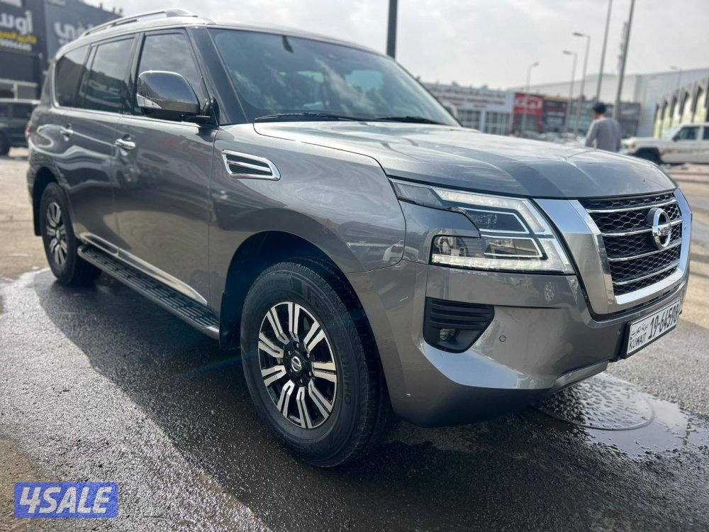 نيسان باترول تيتانيوم .V6 موديل 2021 ماشى 79.000 k.m  وارد البابطين .1