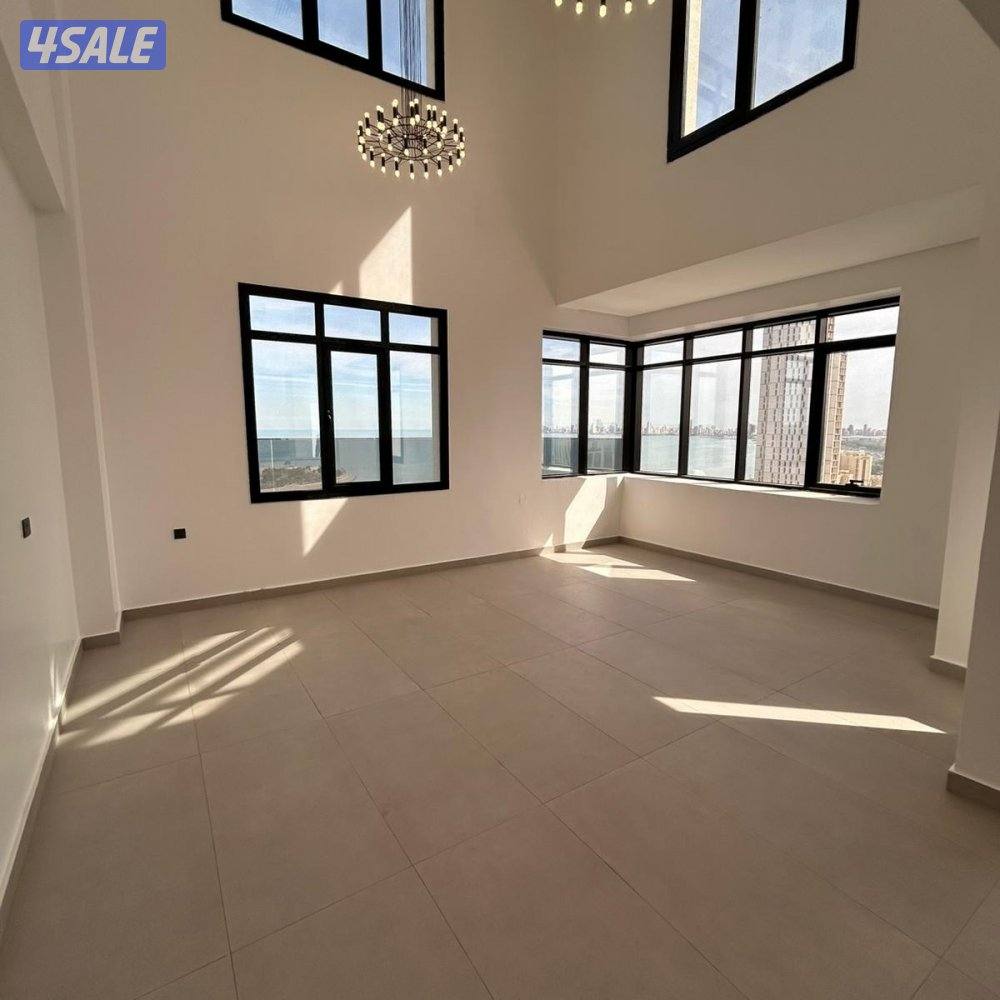 بينت هاوس إطلالة بحرية أول ساكن للإيجار في حصة المبارك1