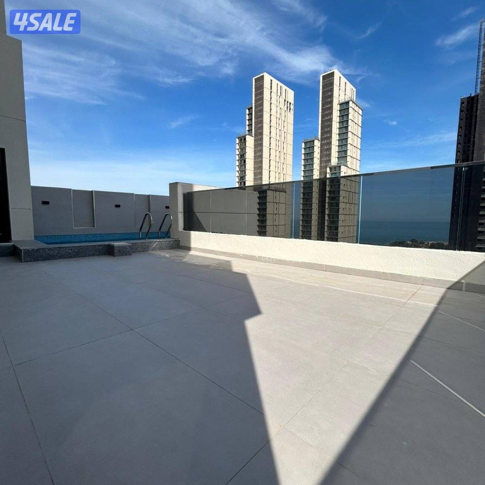 بينت هاوس إطلالة بحرية أول ساكن للإيجار في حصة المبارك8