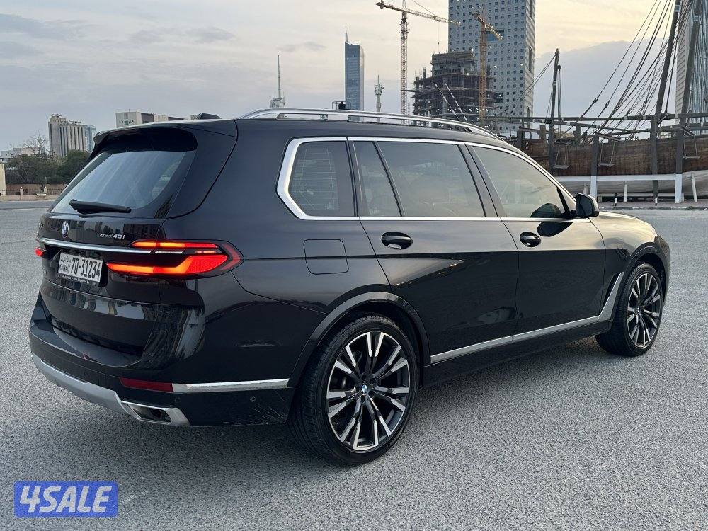 بي ام X7 موديل 2023_صبغ الوكالة_ عداد 50 Km3