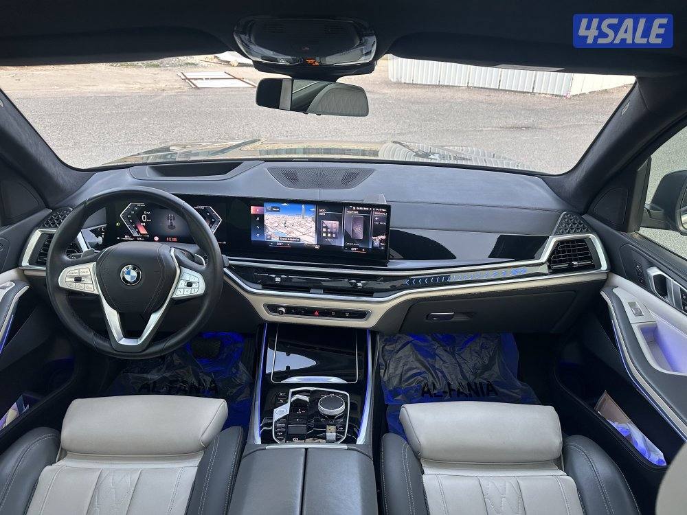 بي ام X7 موديل 2023_صبغ الوكالة_ عداد 50 Km8