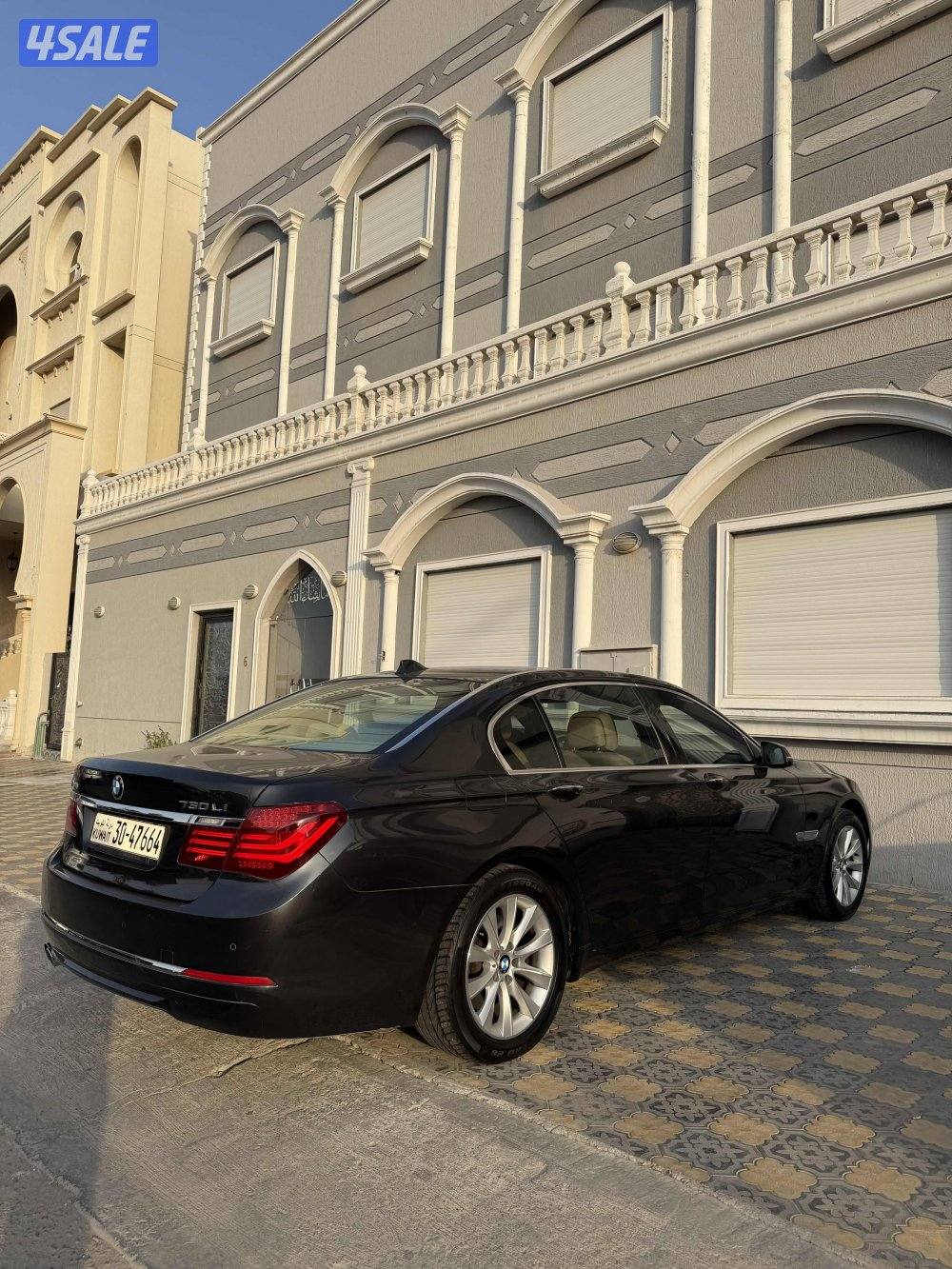 للبيع بي ام 730ilصبغ الوكالة عداد118 شرط الفحص من الدعامية للدعامية3