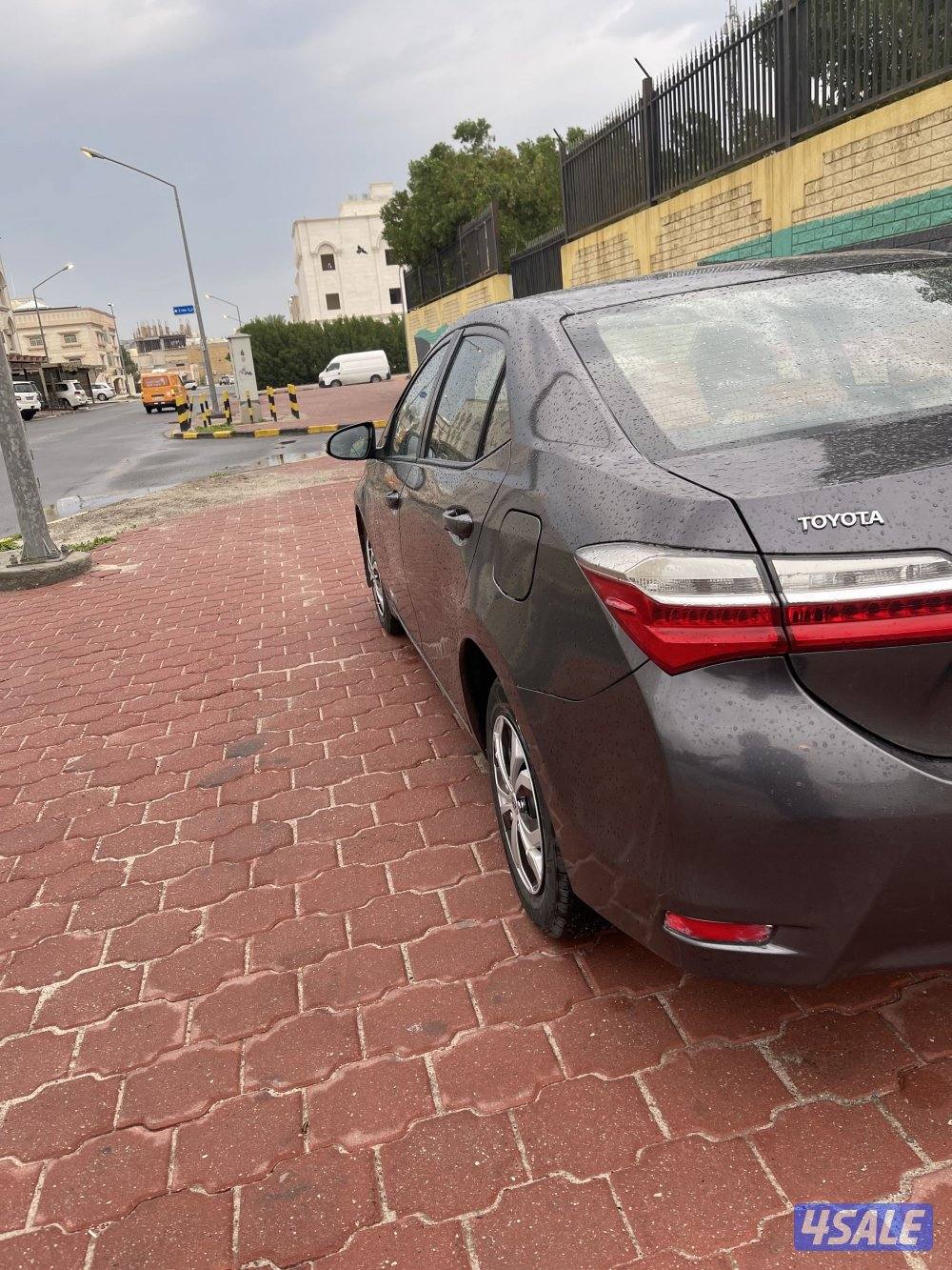 كورلا 2018 رمادي 1600 CC شرط الفحص مكينه جير شاصي 1650 نهائي4