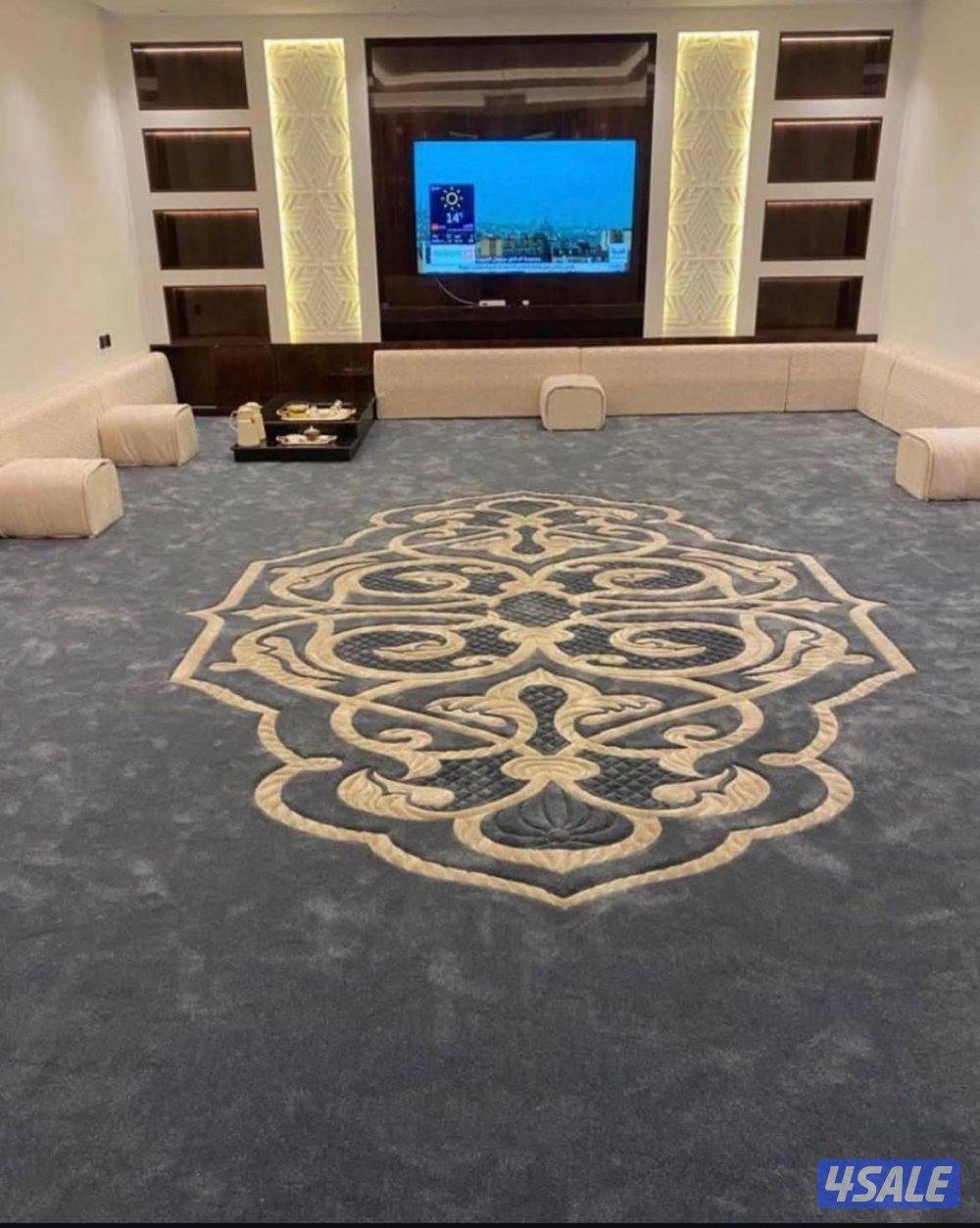 تفصال و تنجيد مساند ومراكي بغلي وسعودي بيع سجاد تركيب سجاد نقش يدوي7